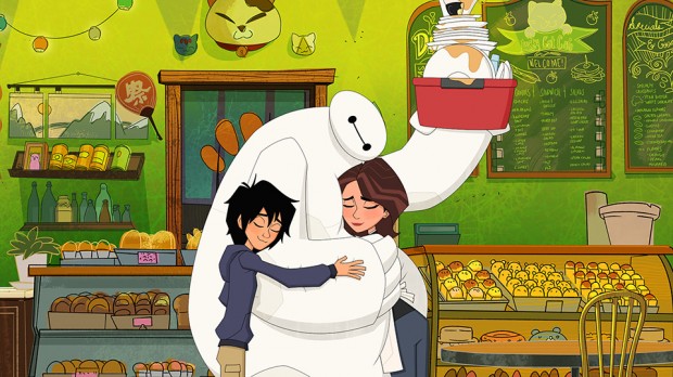 HIRO HAMADA, BAYMAX, AUNT CASS