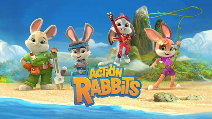 Action Rabbits [© Blue Spirit Productions / Atomic Cartoons Inc. / Milkcow Media Inc.]