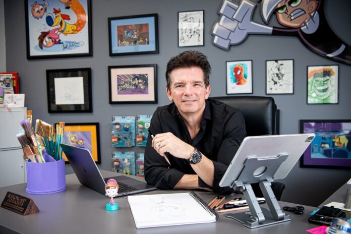 Butch Hartman [ph: Ron Knerem, c/o Butch Hartman Studios]