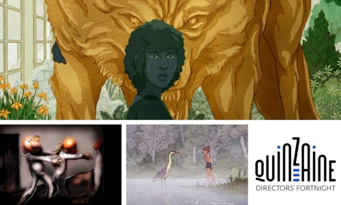 Top: 'Death Does Not Exist' (Miyu Prod. Embuscade Films); bottom left: 'Bread Will Walk' (NFB); 'Death of a Fish' (Miyu Prod.)