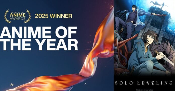 Crunchyroll Awards Anime of the Year Solo Leveling