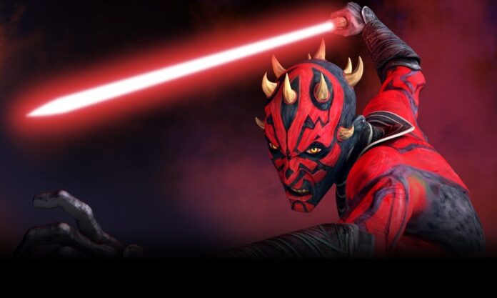 Darth Maul as he appeared in 'Star Wars: The Clone Wars' (Lucasfilm)