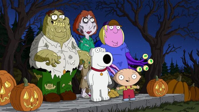 Family guy a little fright music