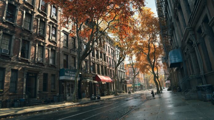V-Ray 7 - NYC Autumn Street © Taichi Kobayashi
