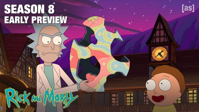 Rick and Morty S8 teaser