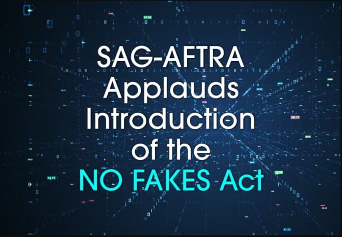 SAG AFTRA NO FAKES