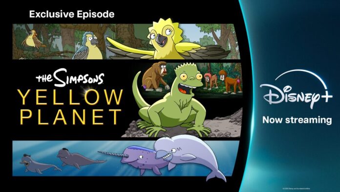The Simpsons Yellow Planet kv