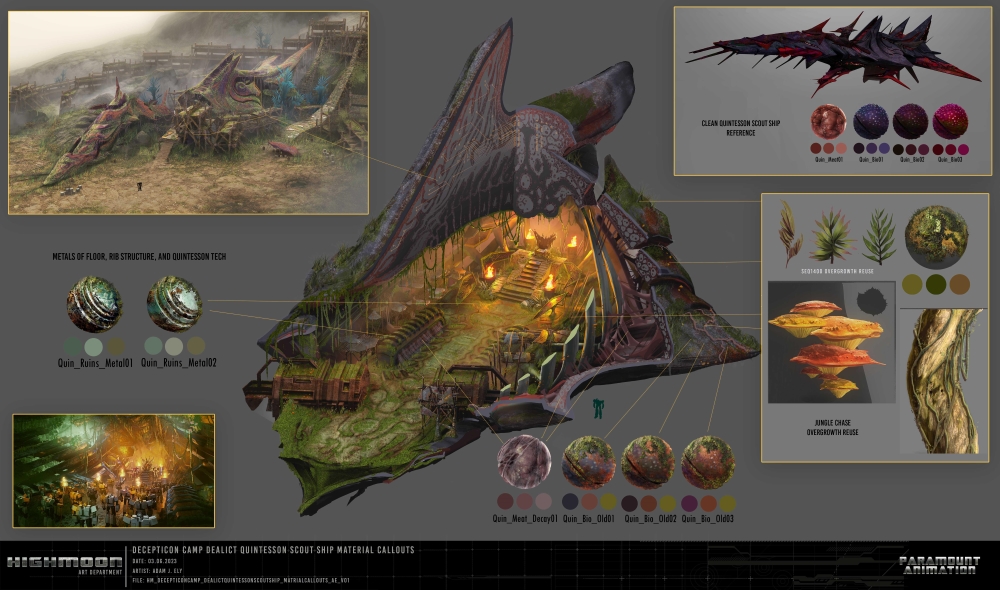 Transformers One - concept art [Paramount Animation / Hasbro]