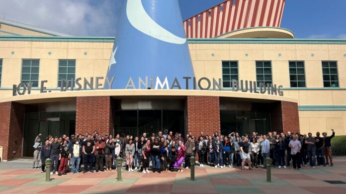 Walt Disney Animation Studios solidarity march