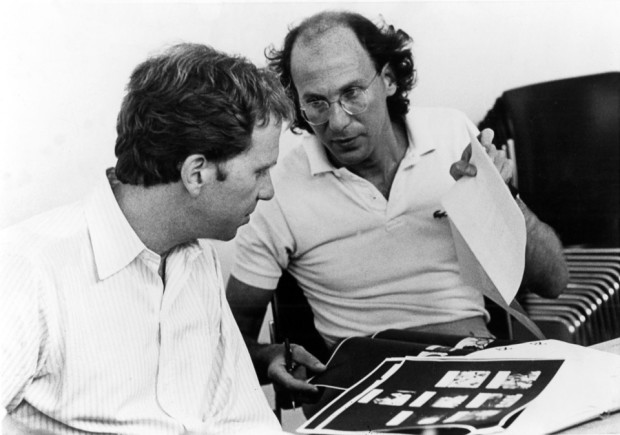 R/Greenberg Associates founders Robert (Bob) Greenberg and Richard Greenberg, 1980. [Photo from rgabydesign.com]
