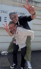 Silas Hickey and Mike de Seve